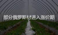 部分俄羅斯材進入漲價期