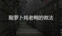 酸蘿卜燉老鴨的做法
