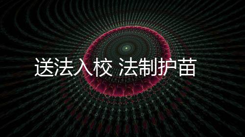 送法入校 法制護苗