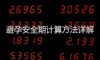 避孕安全期計算方法詳解