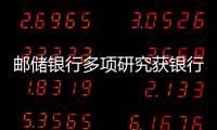 郵儲銀行多項研究獲銀行業優秀成果獎