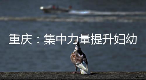 重慶：集中力量提升婦幼保健機構績效考核短板弱項
