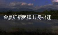 金晨紅裙照釋出 身材迷人笑容甜