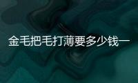 金毛把毛打薄要多少錢一次(金毛犬毛打結怎么辦)