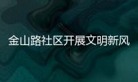金山路社區開展文明新風主題活動_