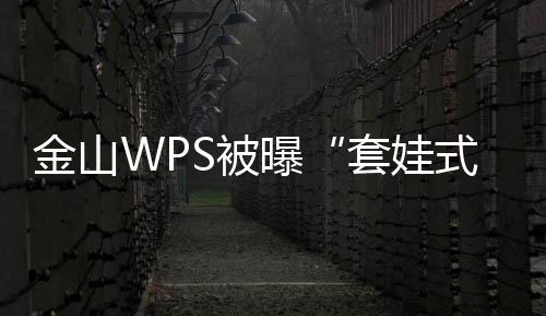 金山WPS被曝“套娃式”收費和大數據“殺熟”