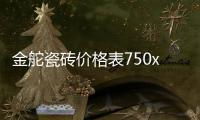金舵瓷磚價格表750x1500多錢能買到（金舵瓷磚）