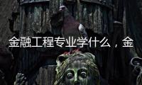 金融工程專業(yè)學(xué)什么，金融工程專業(yè)