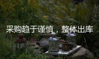 采購趨于謹慎，整體出庫平平！,行業資訊
