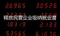 釋放民營企業吸納就業潛力