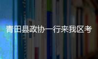 青田縣政協(xié)一行來我區(qū)考察美麗鄉(xiāng)村建設(shè)工作
