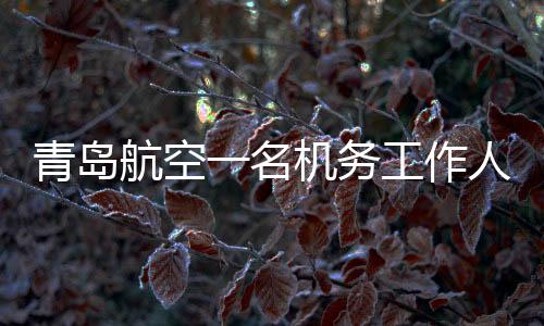 青島航空一名機務工作人員在執行任務時 發生意外不幸離世
