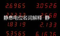 靜息電位名詞解釋  靜息電位名詞意思