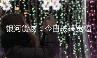 銀河貨物：今日玻璃寬幅震蕩 現貨市場表現穩定,行業資訊