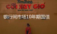 銀行間市場(chǎng)10年期國(guó)債收益率下跌0.75BP