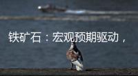 鐵礦石：宏觀預期驅動，偏強震蕩