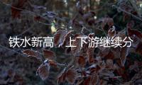 鐵水新高，上下游繼續分化，板塊震蕩運行