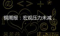 銅周報：宏觀壓力未減，銅價震蕩格局
