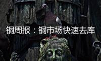 銅周報：銅市場快速去庫，關注精廢價差變化