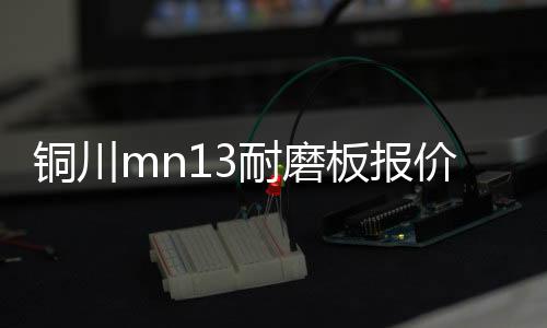 銅川mn13耐磨板報價