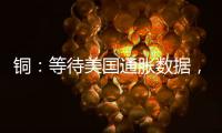 銅：等待美國通脹數據，價格持穩