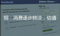 銅：消費逐步轉淡，估值承壓