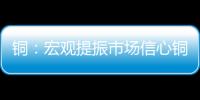 銅：宏觀提振市場信心銅偏強震蕩