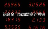 鋁合金門窗加盟商的營銷之道