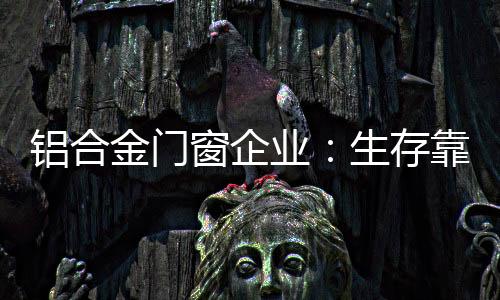 鋁合金門窗企業：生存靠自己 發展靠團隊