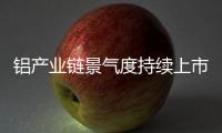 鋁產業鏈景氣度持續上市鋁企上半年業績頻報喜