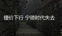 鋰價下行 寧德時代失去“臺積電”光環(huán)