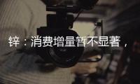 鋅：消費增量暫不顯著，震蕩運行
