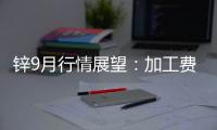 鋅9月行情展望：加工費重心下移，庫存低位，偏強震蕩