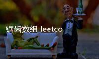 鋸齒數(shù)組 leetcode（leedcode）