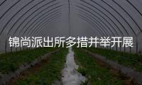 錦尚派出所多措并舉開展 “平安三率”宣傳