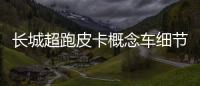 長城超跑皮卡概念車細節(jié)曝光 配四出排氣