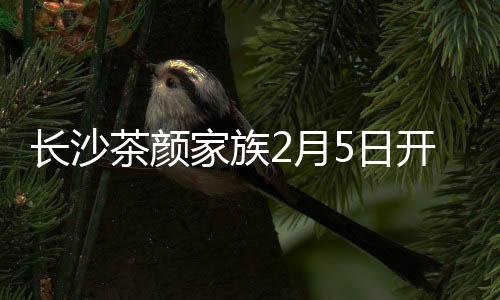 長沙茶顏家族2月5日開業：選址五一商圈，集合茶顏旗下四大品牌