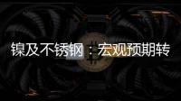 鎳及不銹鋼：宏觀預期轉暖，國內供應發力