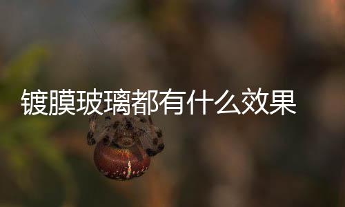 鍍膜玻璃都有什么效果  鍍膜鋼化玻璃的工藝要求,行業資訊