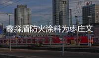 鑫淼盾防火涂料為棗莊文體中心筑牢安全防線