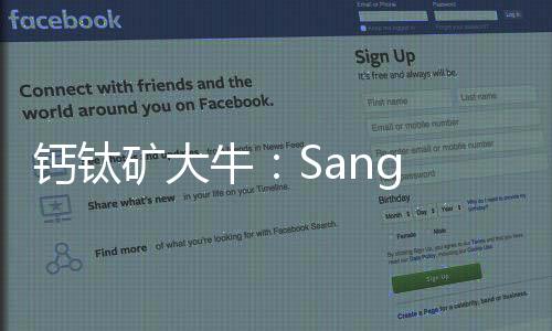 鈣鈦礦大牛：Sang Il Seok、Tae