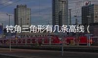 鈍角三角形有幾條高線（鈍角三角形有幾條高）