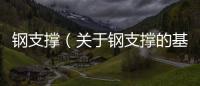 鋼支撐（關于鋼支撐的基本情況說明介紹）