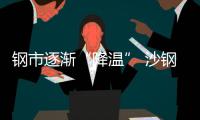 鋼市逐漸“降溫” 沙鋼仍上調出廠價
