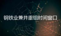 鋼鐵業兼并重組時間窗口再開啟