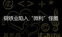 鋼鐵業陷入“微利”怪圈