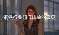 鋼鐵行業(yè)超低排放的意見印發(fā) 將實(shí)現(xiàn)鋼鐵生產(chǎn)全流程全方位覆蓋