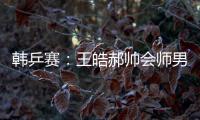 韓乒賽：王皓郝帥會(huì)師男雙進(jìn)決賽 韓國(guó)男單覆沒