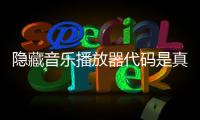 隱藏音樂播放器代碼是真實還是虛假消息?