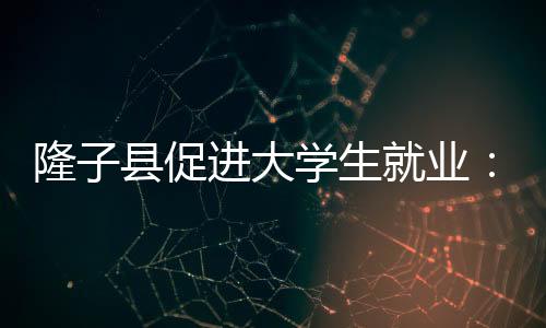 隆子縣促進大學(xué)生就業(yè)：“民營企業(yè)也是就業(yè)的好去處”